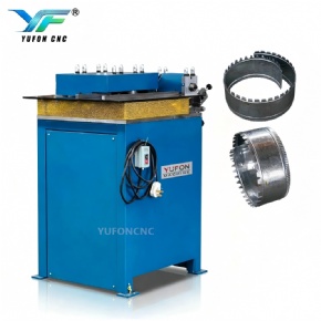 HVAC Duct Collar Forming Machine | Round Neck Ring Seam Closing Machine