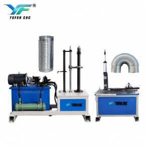 HVAC Ventilation Corrugated Duct Making Machine